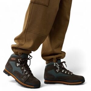 Timberland X AE Euro Hiker Mid Lace-Up Boot Mens 10 Dark Brown Suede NEW in Box